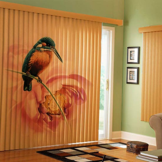 Вертикальные жалюзи для магазина