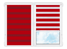 Рулонные кассетные шторы День Ночь Делия-132 цена. Купить в «Мастерская Жалюзи»