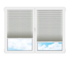 Плиссе (шторы, жалюзи) самоа кремовый цена. Купить в «Мастерская Жалюзи»